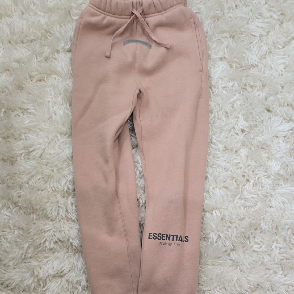 Essentials Kids Pink Sweatpants